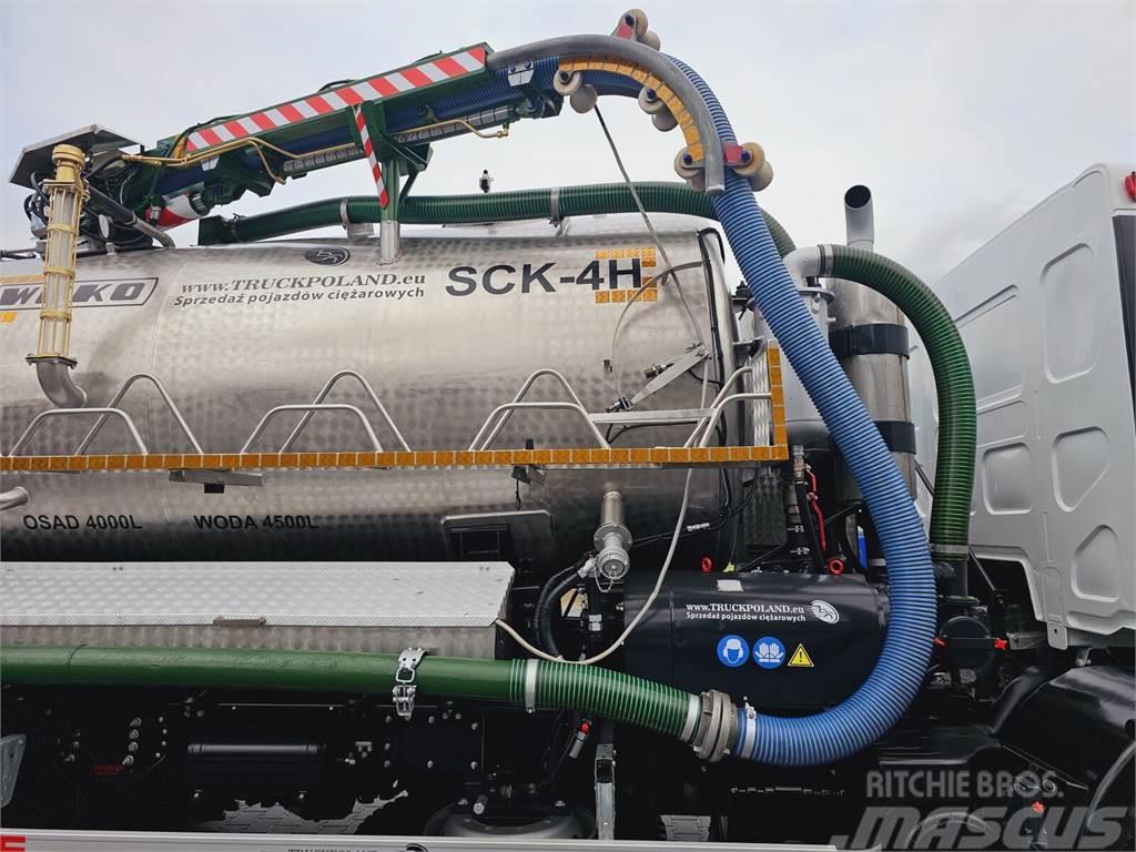 DAF WUKO SCK-4HW for collecting waste liquid separator Vákuum teherautok