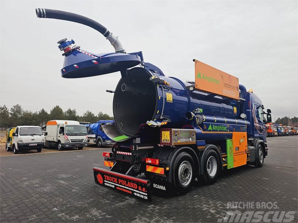 Scania Amphitec VORTEX ATEX EURO 6 vacuum suction loader Vákuum teherautok