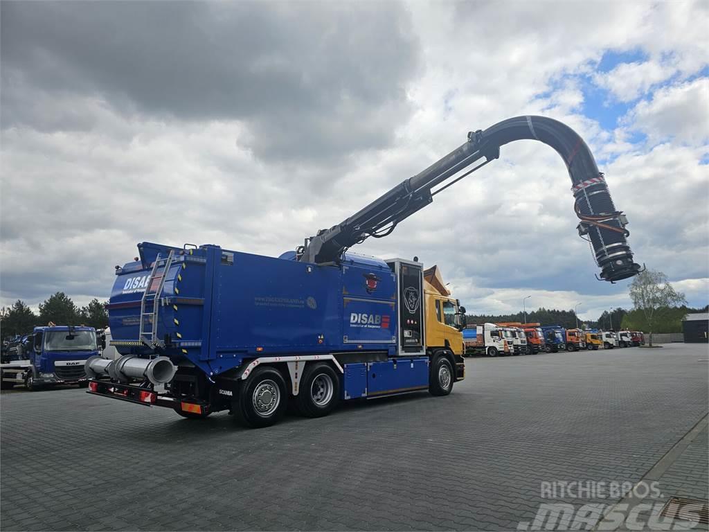 Scania DISAB ENVAC Saugbagger vacuum cleaner excavator su Speciális kotrók
