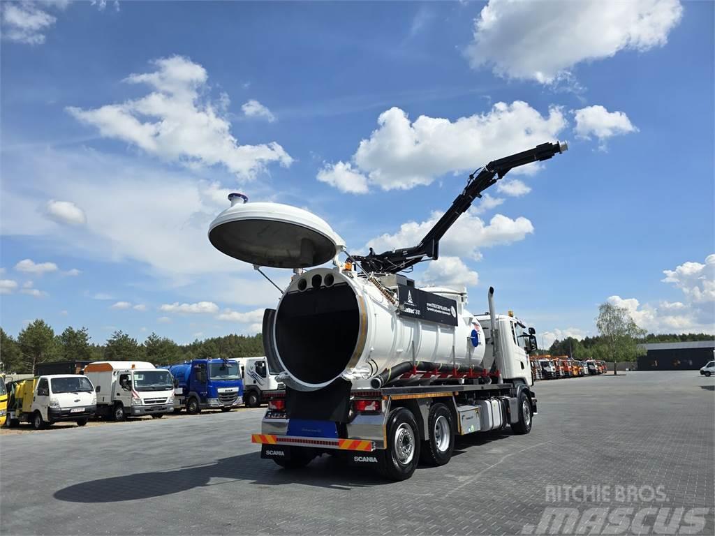 Scania Saugbagger Larsen FlexVac 311 Vacuum suction loade Speciális kotrók