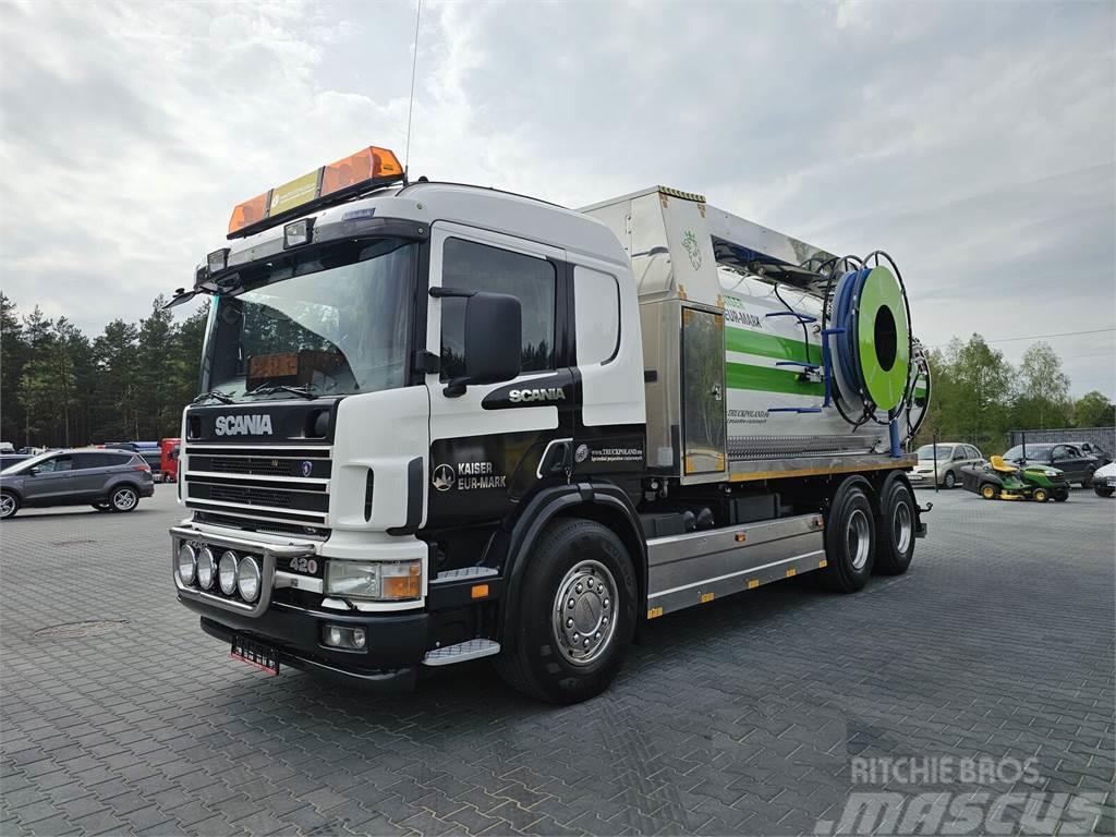 Scania WUKO KAISER EUR-MARK PKL 8.8 FOR COMBI DECK CLEANI Vákuum teherautok