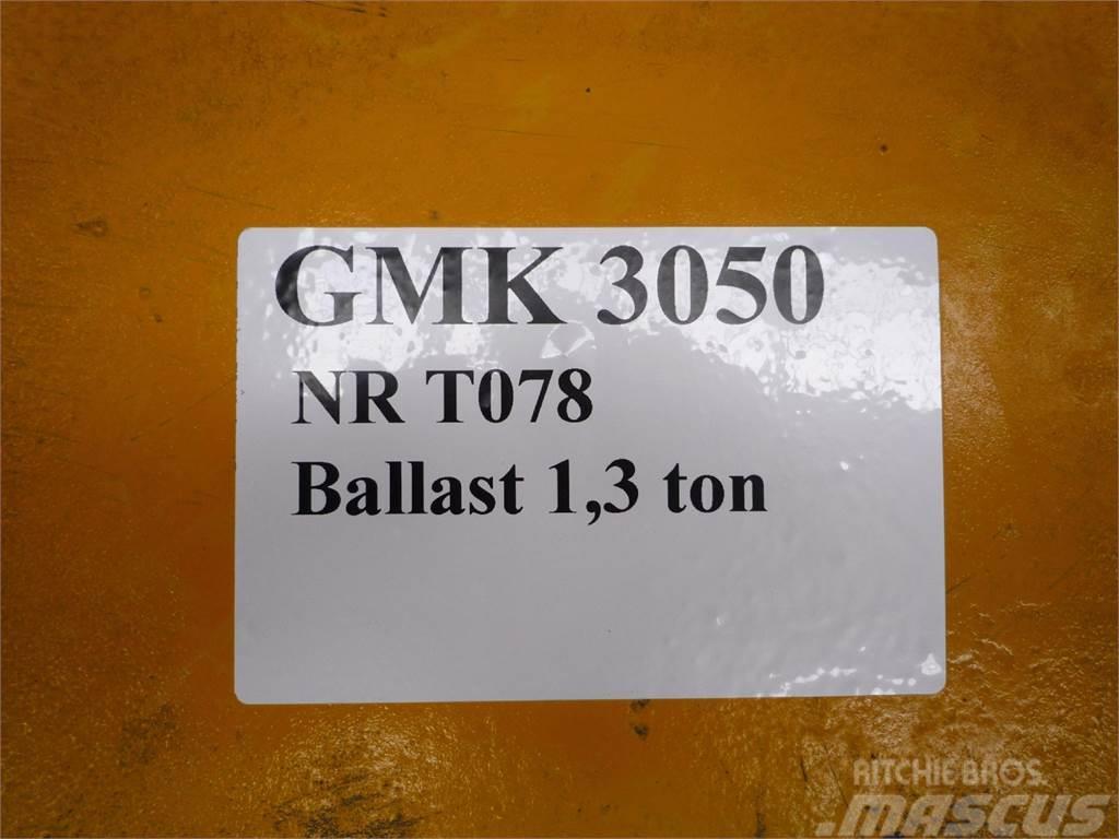 Grove GMK 3050 counterweight 1,3 ton Daru tertozékok és felszerelések