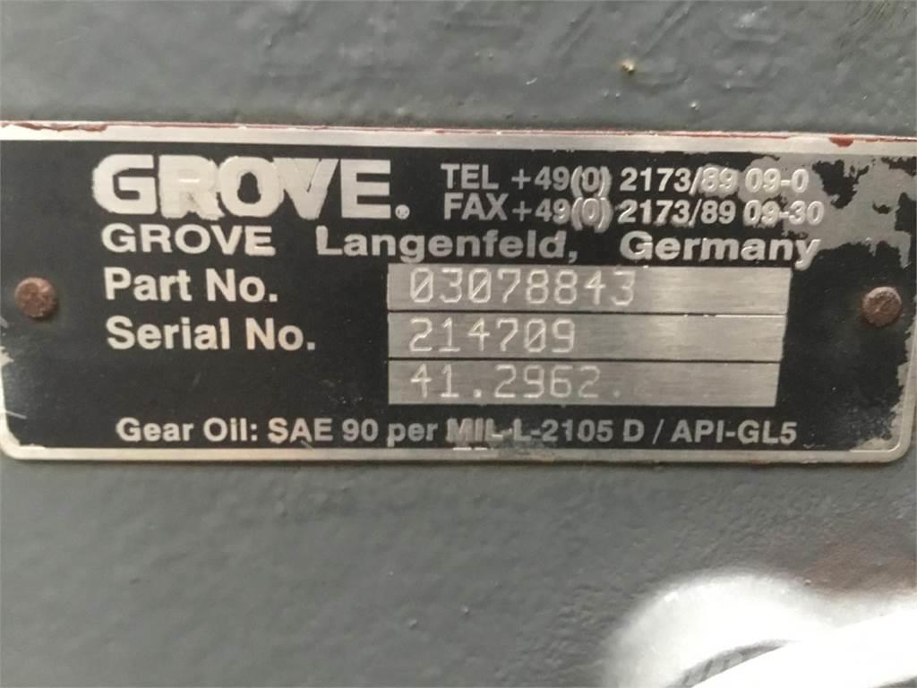 Kessler Grove GMK 3055 diff box axle nr 1 Daru tertozékok és felszerelések