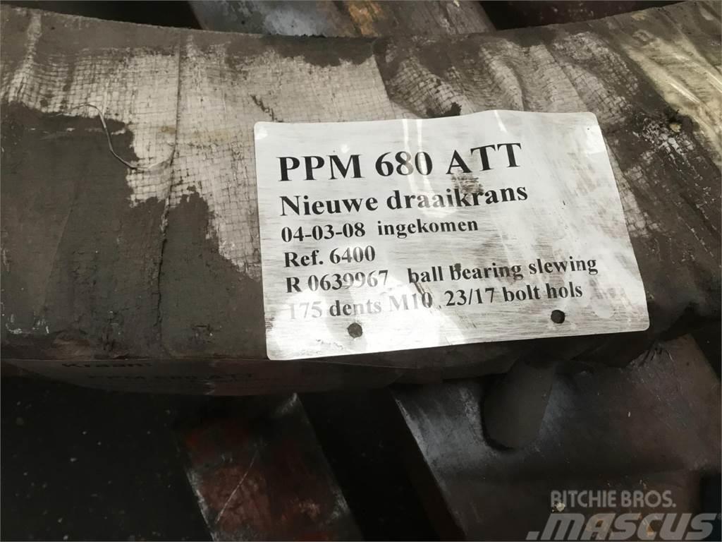 PPM 680 ATT slew ring Daru tertozékok és felszerelések