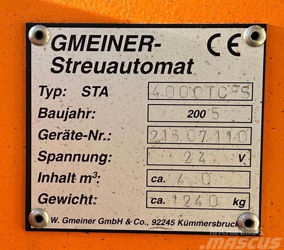 Unimog Salzstreuer Gmeiner 4000TCFS Homok és Sószórók