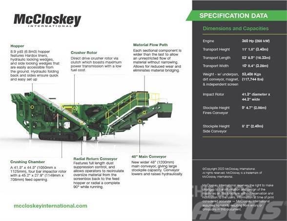 McCloskey I44RV3HD Törőgépek