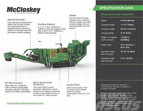 McCloskey I54V3 Törőgépek