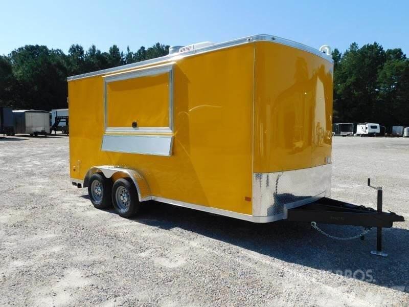 Covered Wagon Trailers 7x16 Concession Egyebek