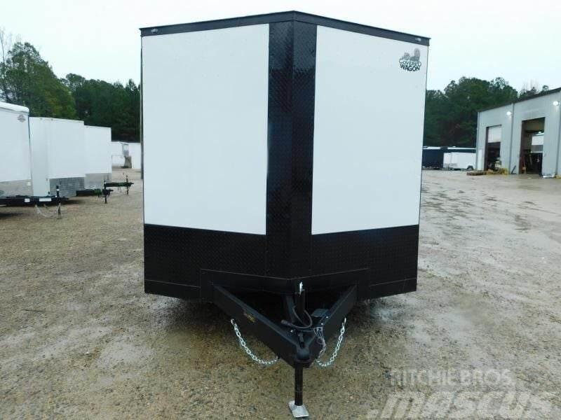  Covered Wagon Trailers 8.5x16 Vnose with 7' inside Egyebek