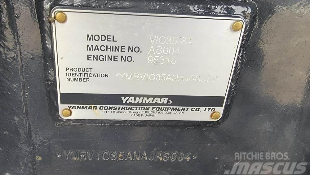 Yanmar VIO35 Lánctalpas kotrók