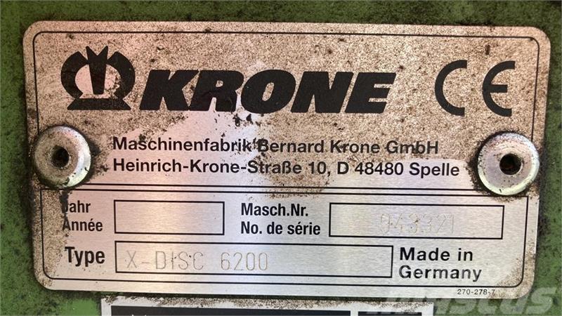 Krone X-Disc 6200 széna- és takarmánygép tartozékok