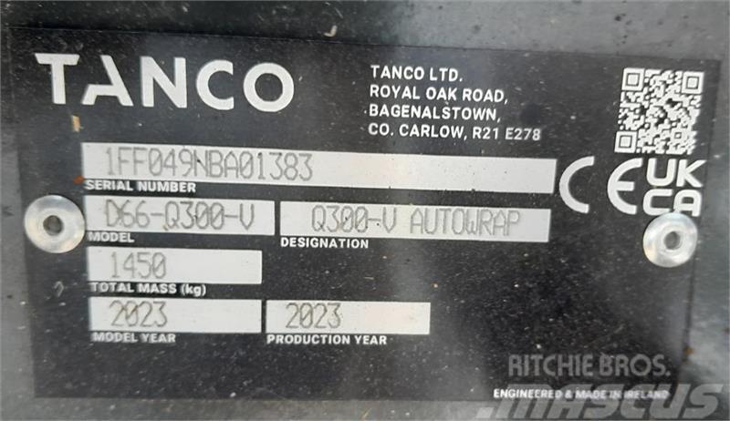 Tanco Q300-V Autowrap Göngyölő gépek
