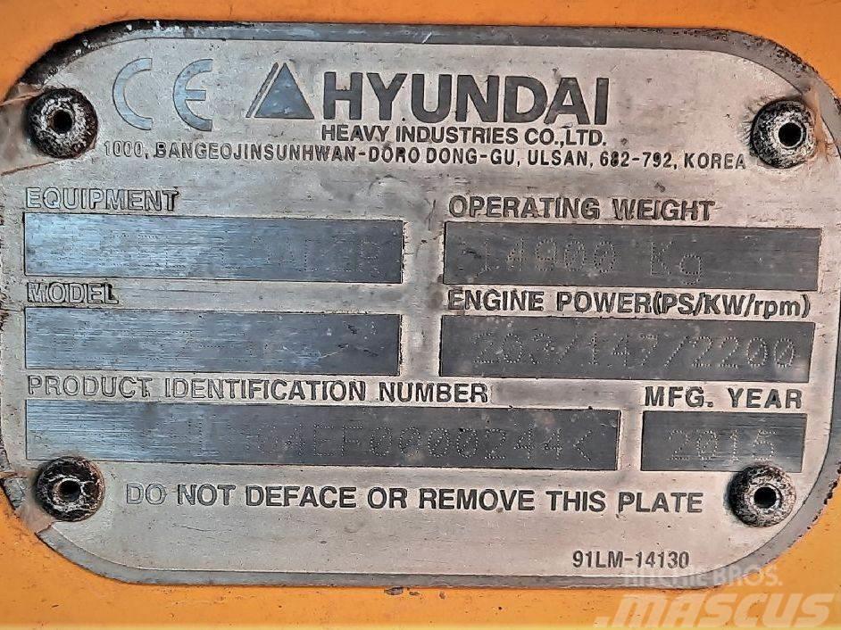 Hyundai HL757-9A Gumikerekes homlokrakodók
