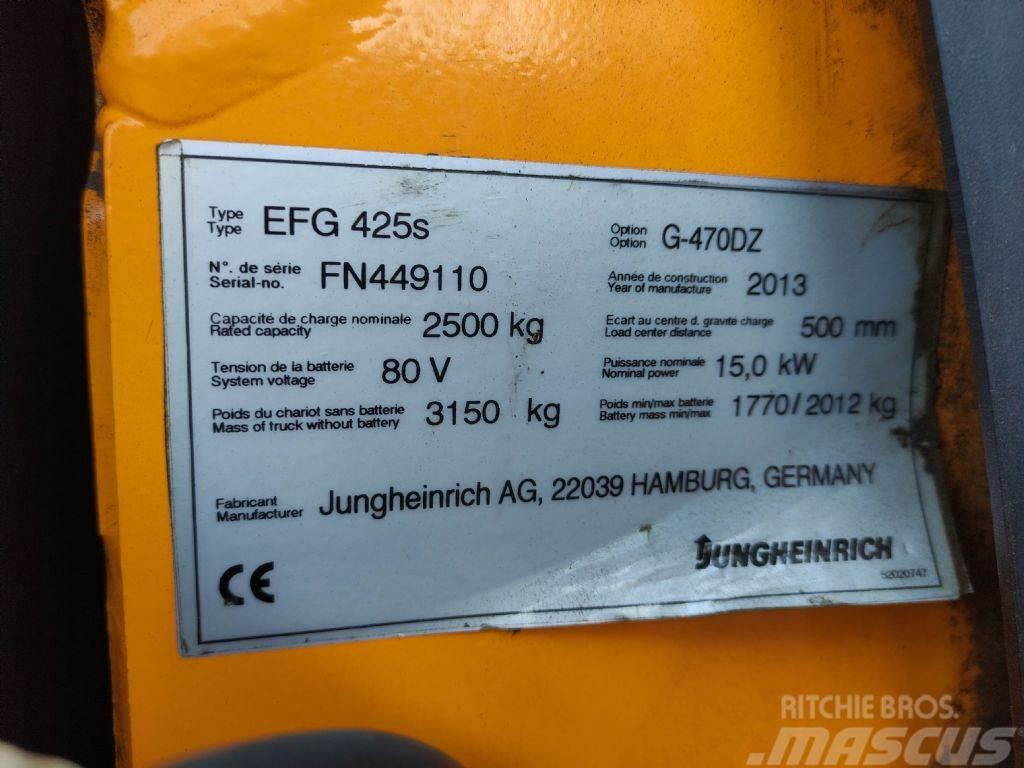 Jungheinrich EFG425 S Elektromos targoncák