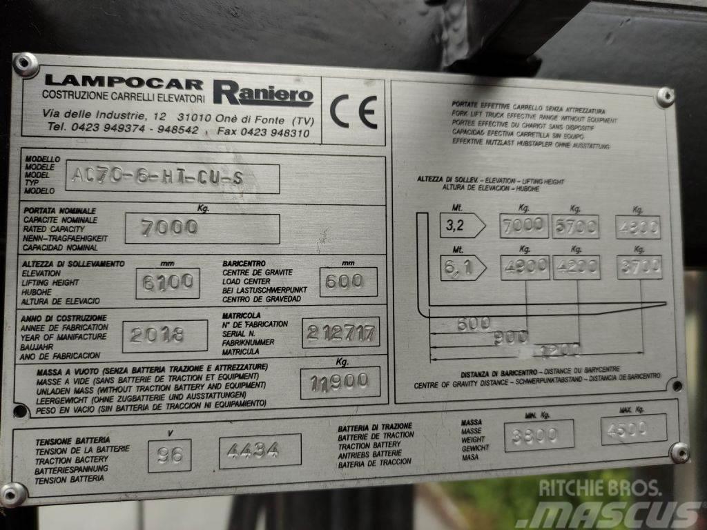  Raniero AC70-6-HT-CU-S Elektromos targoncák